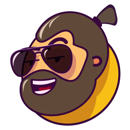 😎 Стикер «Curcuman» для Telegram