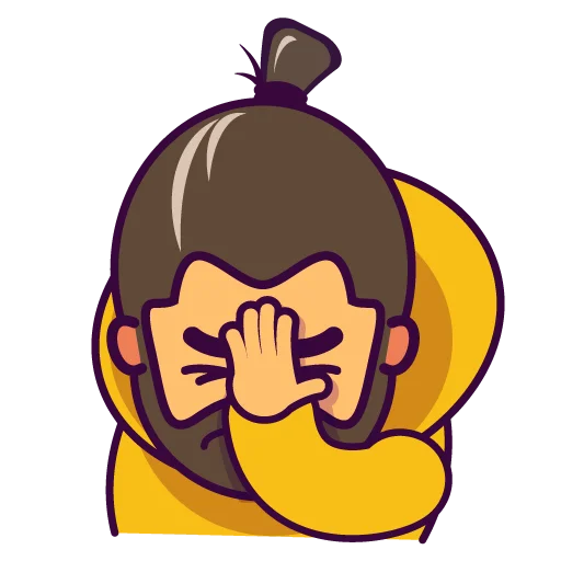 🤦‍♂️ Стикер «Curcuman» для Telegram