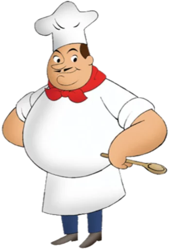 🍝 Стикер «Curioso come George» для Telegram