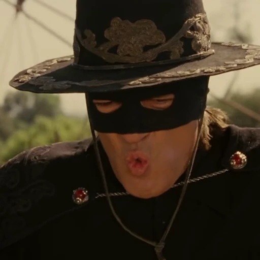 😬 Стикер «The_Mask_of_Zorro» для Telegram