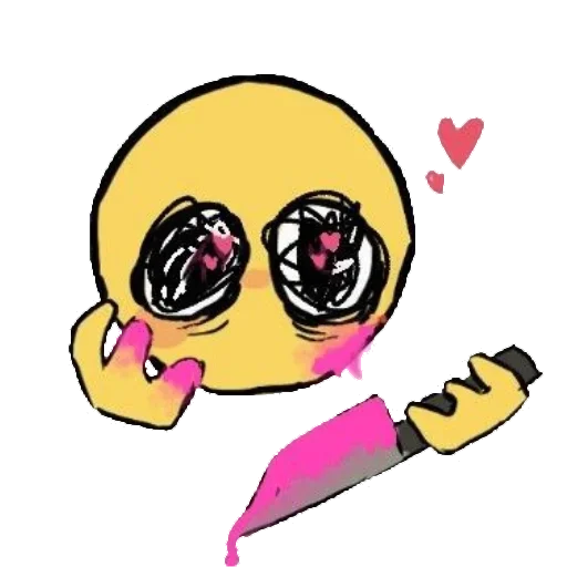 🔪 Стикер «cursed emoji 2.0» для Telegram