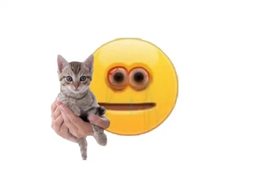🐱 Стикер «[ c u r s e d ]» для Telegram