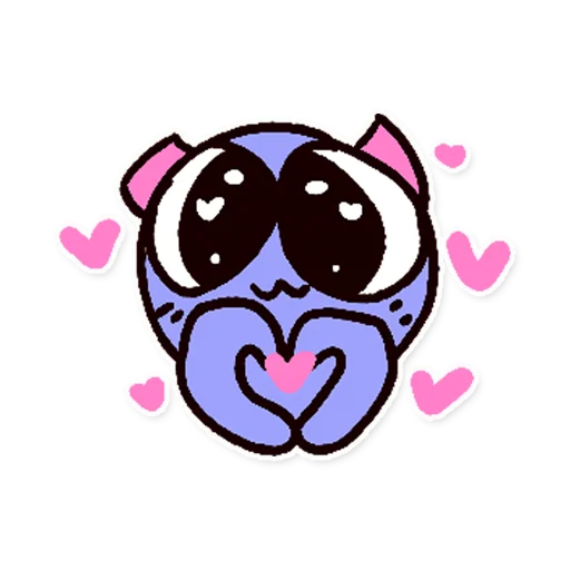 🥰 Стикер «Cursed Bisquit» для Telegram