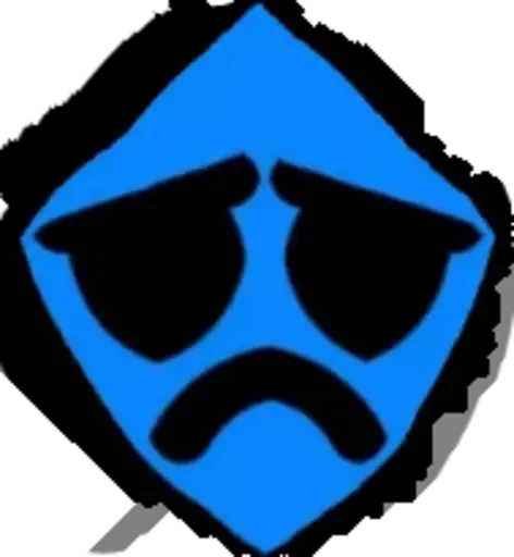 🙁 Стикер «Cursed Brawl Stars Pins│» для Telegram