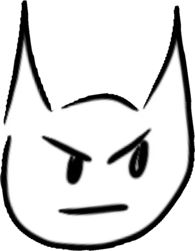 👿 Стикер «Cursed Cat» для Telegram