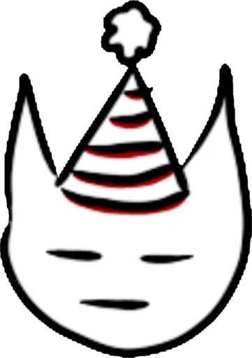 🥳 Стикер «Cursed Cat» для Telegram