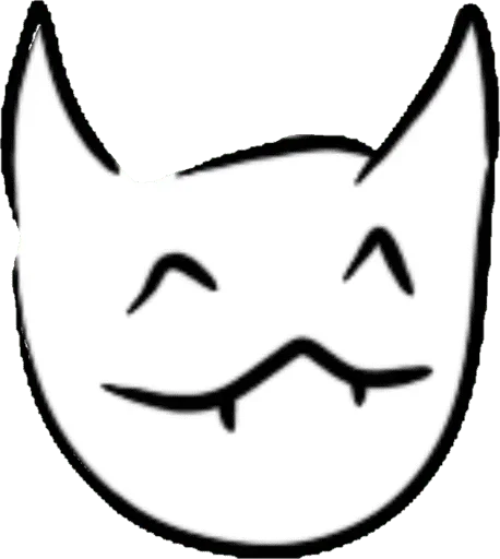 ☺️ Стикер «Cursed Cat» для Telegram