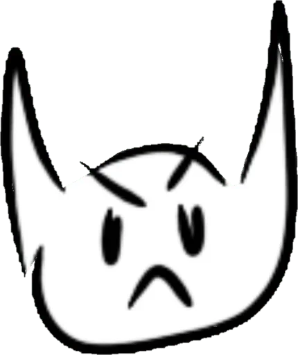 😠 Стикер «Cursed Cat» для Telegram