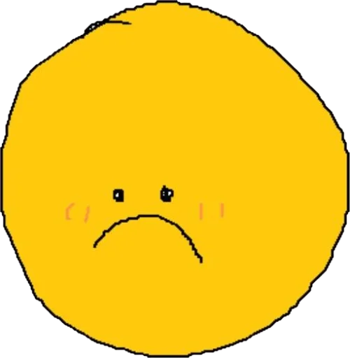 ☹️ Стикер «cursedealer» для Telegram