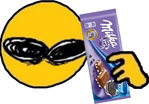 🍫 Стикер «cursedealer» для Telegram