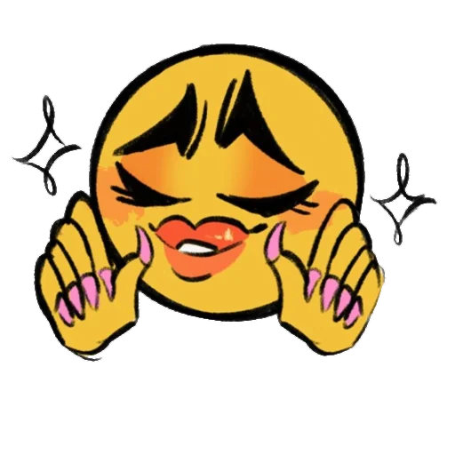 😌 Стикер «Cursed emojis» для Telegram