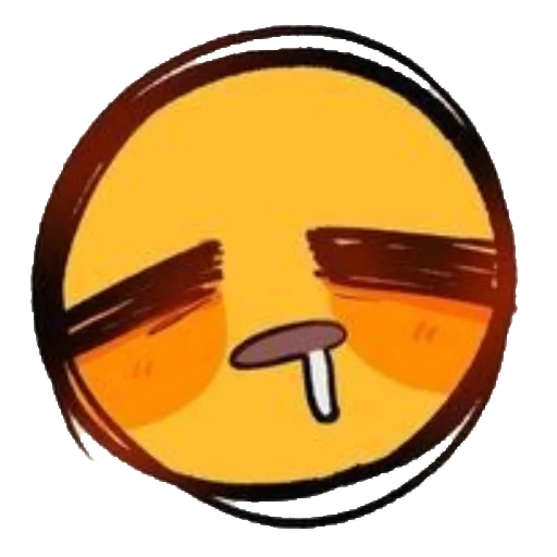 🤤 Стикер «Cursed emojis» для Telegram