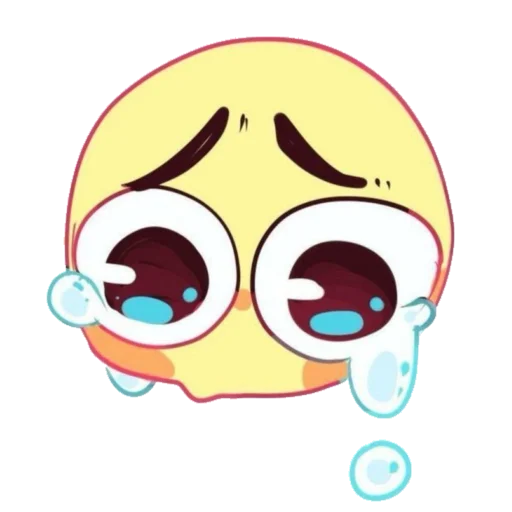 😢 Стикер «Cursed emojis» для Telegram