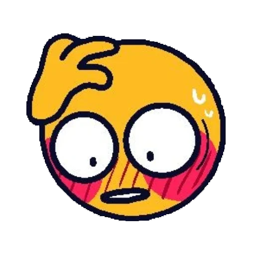 😳 Стикер «Cursed emojis» для Telegram
