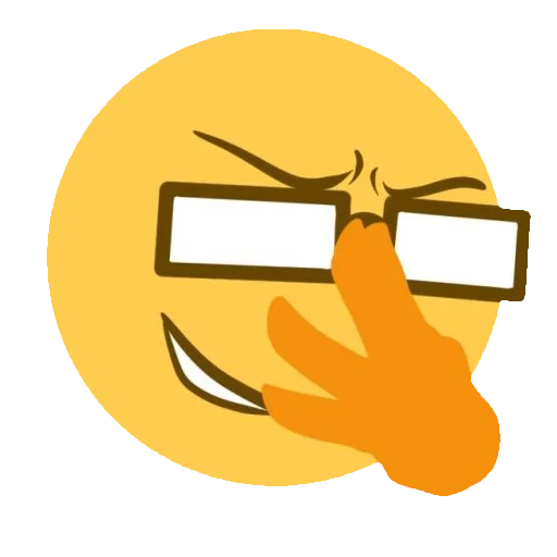 😏 Стикер «Cursed emojis» для Telegram