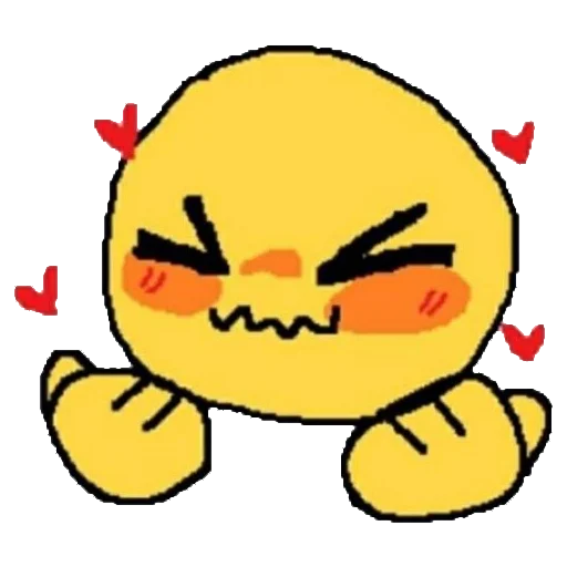 🥰 Стикер «Cursed emojis» для Telegram