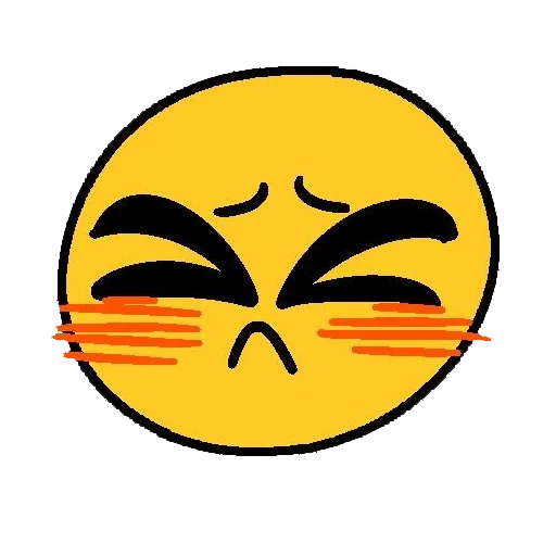 😫 Стикер «Cursed emojis» для Telegram