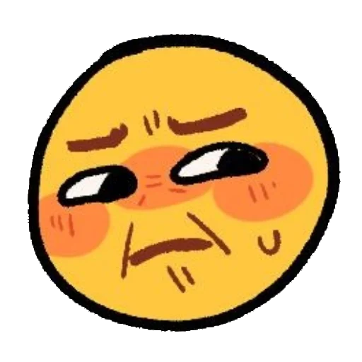 😐 Стикер «Cursed emojis» для Telegram