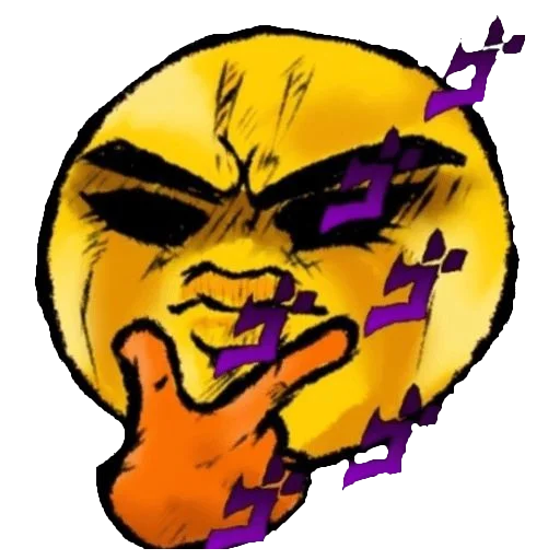 🤔 Стикер «Cursed emojis» для Telegram