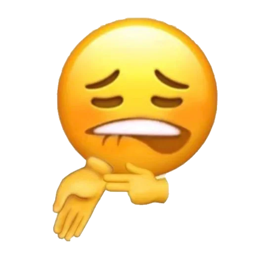 😩 Стикер «Cursed emojis» для Telegram