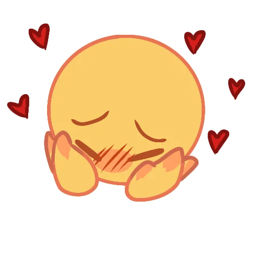 🥰 Стикер «Cursed Emojies UwU» для Telegram