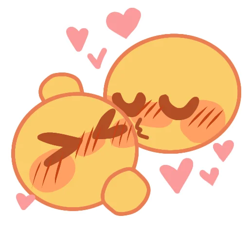 🥰 Стикер «Cursed Emojies UwU» для Telegram