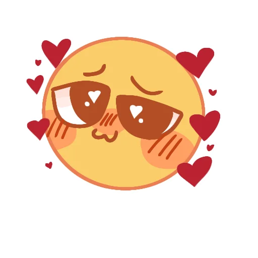 🥰 Стикер «Cursed Emojies UwU» для Telegram