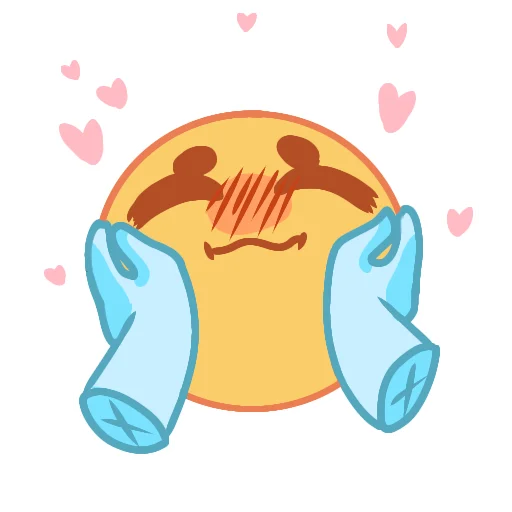 🥰 Стикер «Cursed Emojies UwU» для Telegram