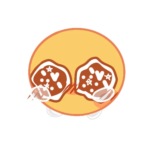 😭 Стикер «Cursed Emojies UwU» для Telegram