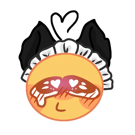 😭 Стикер «Cursed Emojies UwU» для Telegram