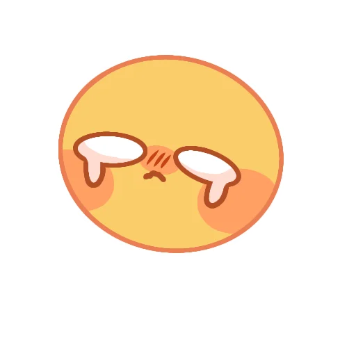 😭 Стикер «Cursed Emojies UwU» для Telegram