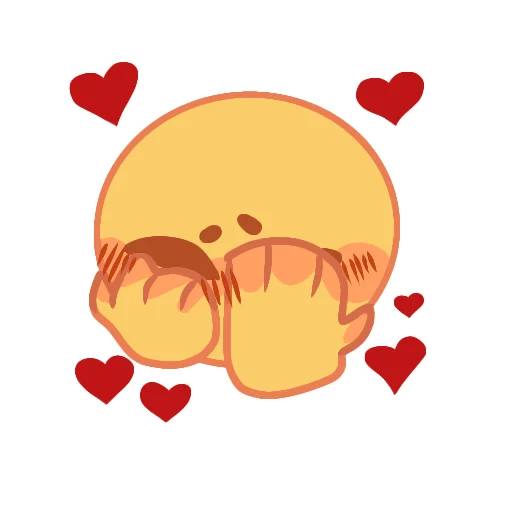 🥰 Стикер «Cursed Emojies UwU» для Telegram