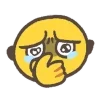 Стикер 5 ️ cursed emoji - курсед смайлы