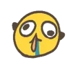 Стикер 40 ️ cursed emoji - курсед смайлы
