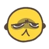 Стикер 27 ️ cursed emoji - курсед смайлы