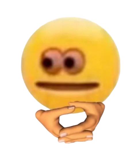 😐 Стикер «cursedemoji» для Telegram
