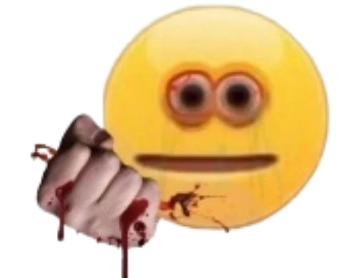 😐 Стикер «cursedemoji» для Telegram