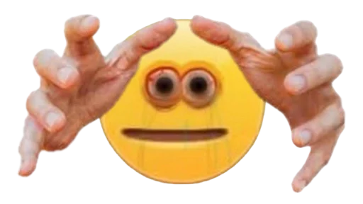😐 Стикер «cursedemoji» для Telegram