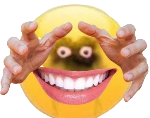 😬 Стикер «cursedemoji» для Telegram