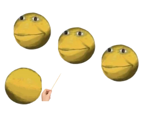 🥳 Стикер «cursedemoji» для Telegram