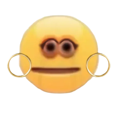 😕 Стикер «cursedemoji» для Telegram