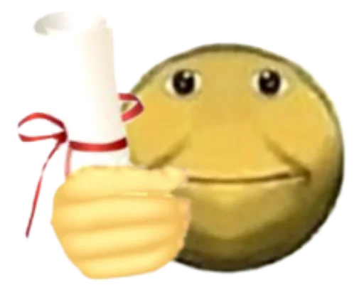 👨‍🎓 Стикер «cursedemoji» для Telegram