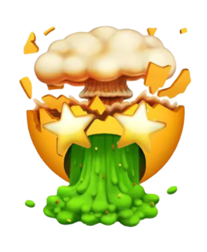 🤮 Стикер «cursedemoji 2» для Telegram