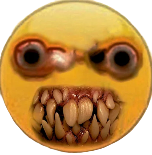 😬 Стикер «cursedemoji 2» для Telegram