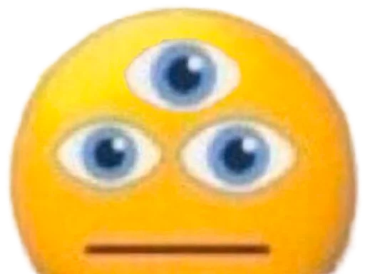 😐 Стикер «cursedemoji 2» для Telegram
