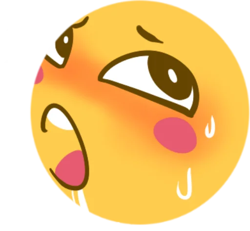 🥵 Стикер «cursedemoji 2» для Telegram