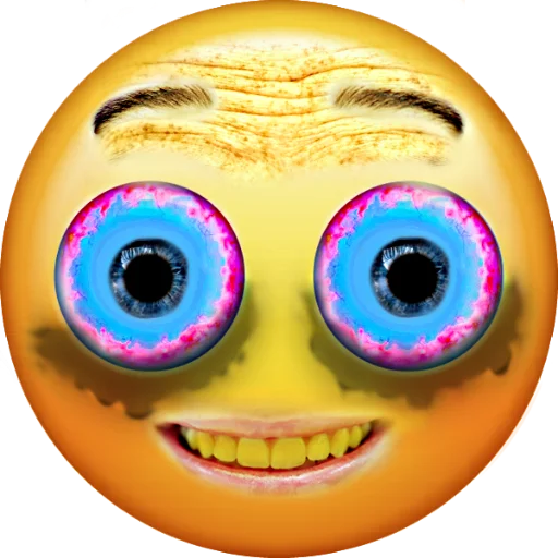 😳 Стикер «cursedemoji 2» для Telegram