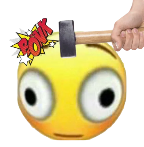 😳 Стикер «cursedemoji 2» для Telegram