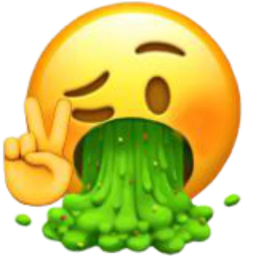 🤮 Стикер «cursedemoji 2» для Telegram