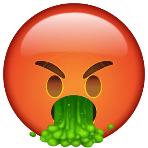 🤮 Стикер «cursedemoji 2» для Telegram